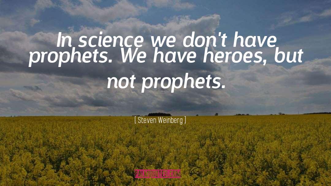 Perfect Hero quotes by Steven Weinberg