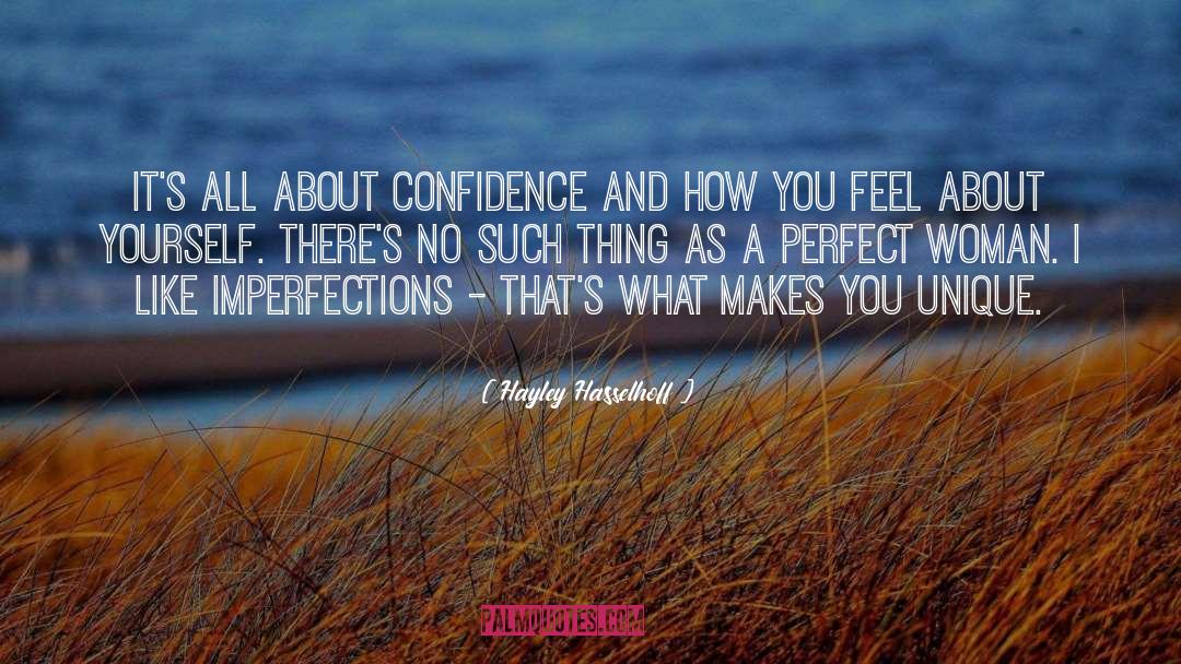 Perfect Imperfections 608 quotes by Hayley Hasselhoff