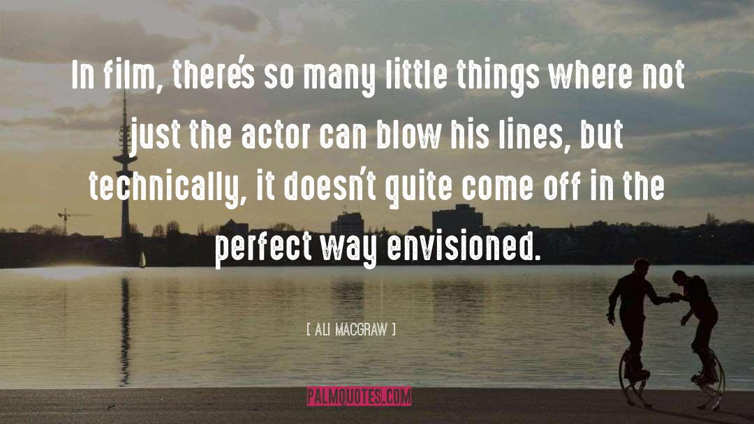 Perfect In His Sight quotes by Ali MacGraw