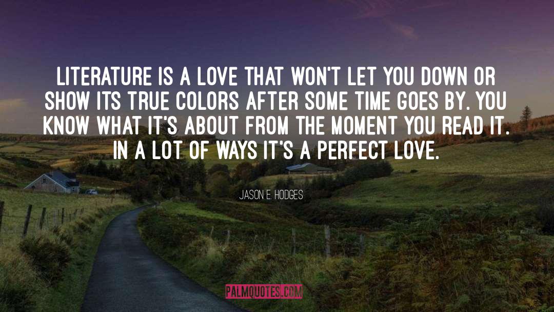 Perfect Love quotes by Jason E. Hodges