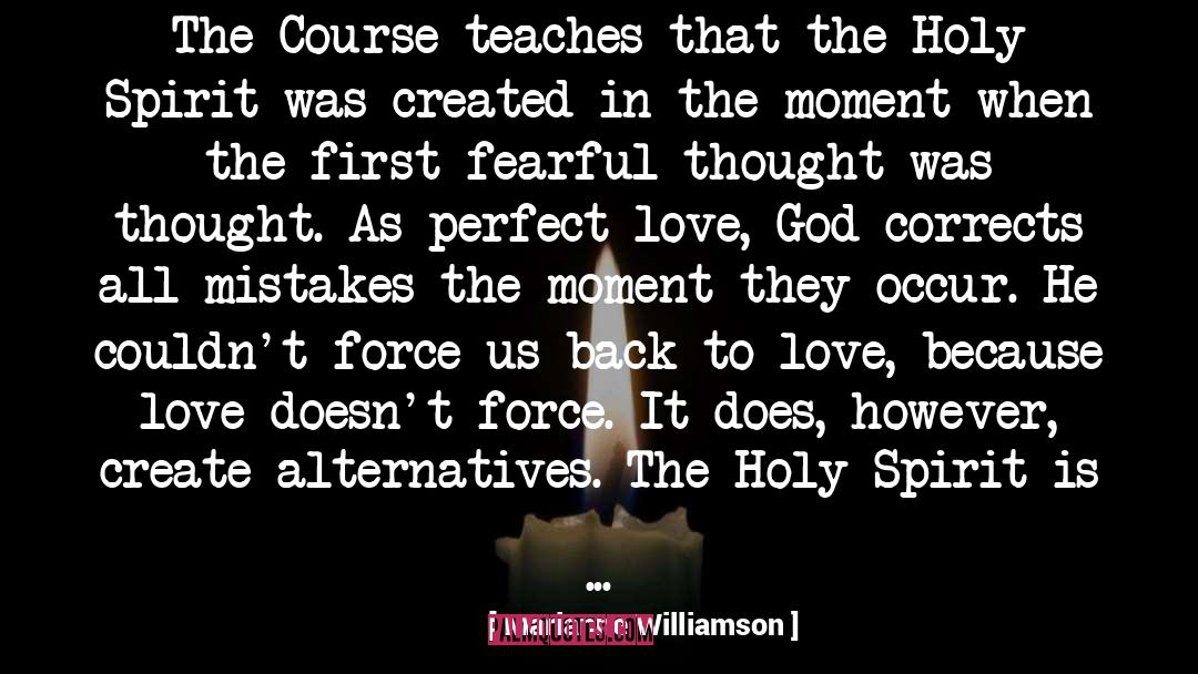 Perfect Love quotes by Marianne Williamson