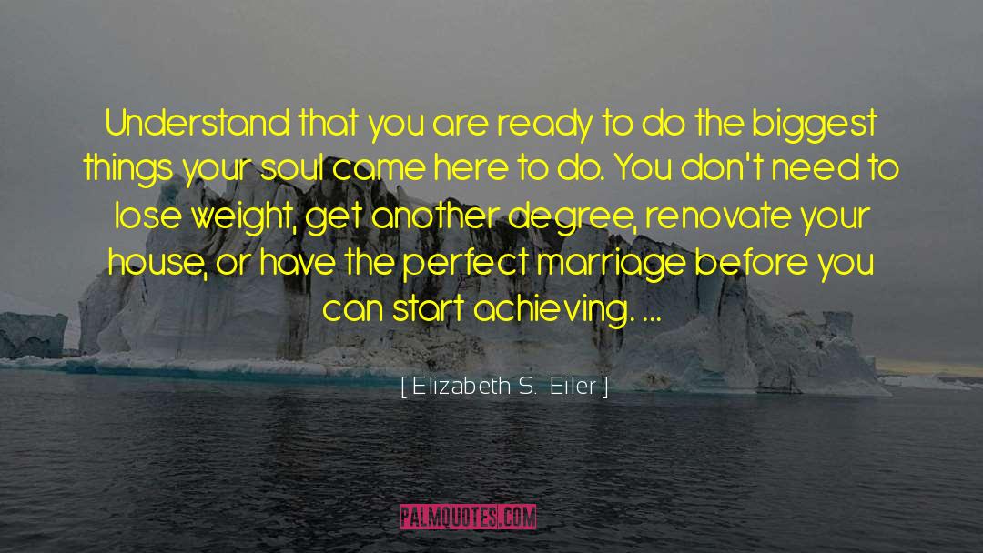 Perfect Marriage quotes by Elizabeth S.  Eiler