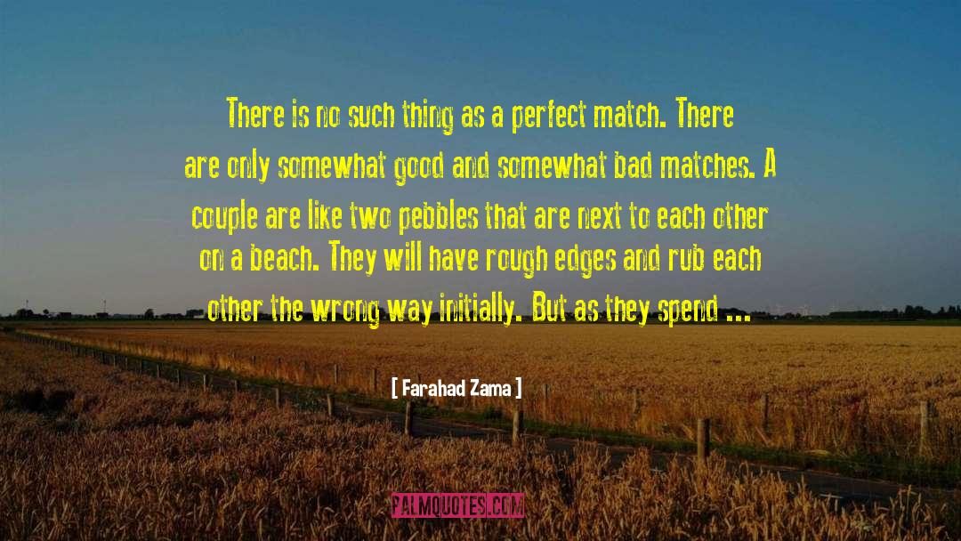 Perfect Match quotes by Farahad Zama