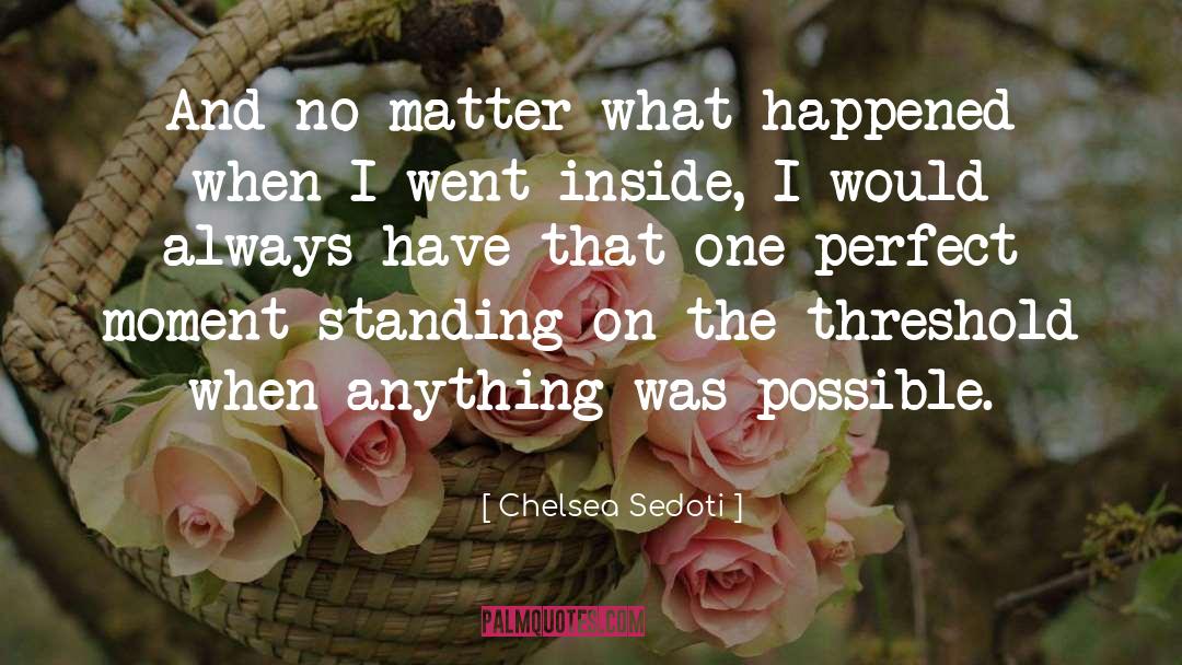 Perfect Moment quotes by Chelsea Sedoti