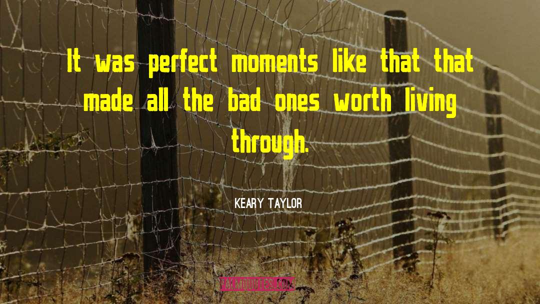 Perfect Moments quotes by Keary Taylor