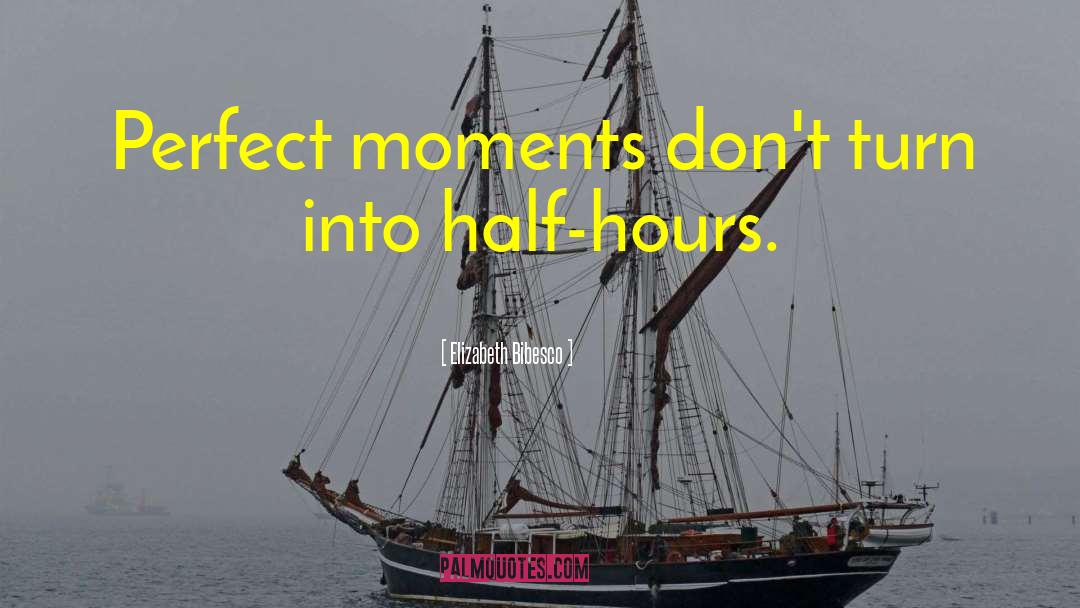 Perfect Moments quotes by Elizabeth Bibesco