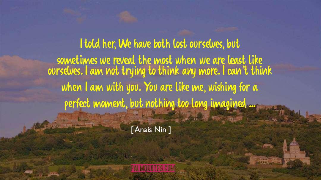 Perfect Moments quotes by Anais Nin