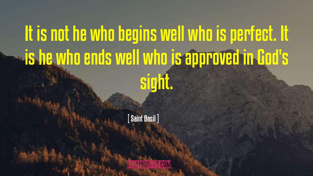 Perfect Night quotes by Saint Basil