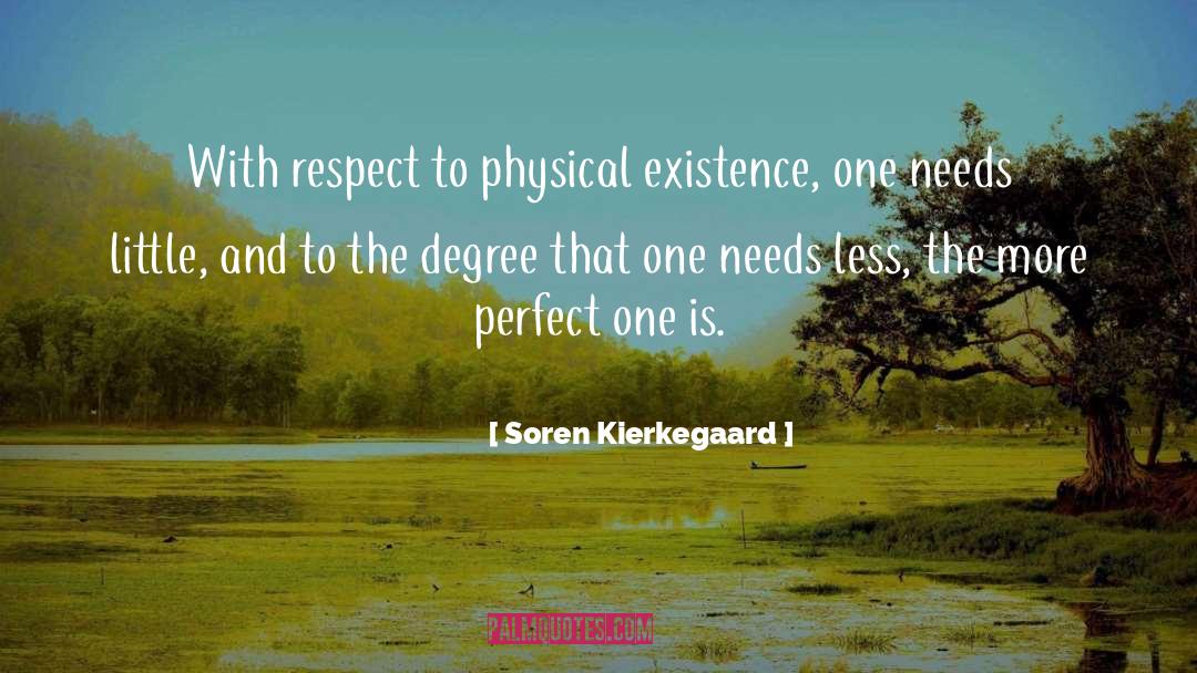 Perfect One quotes by Soren Kierkegaard