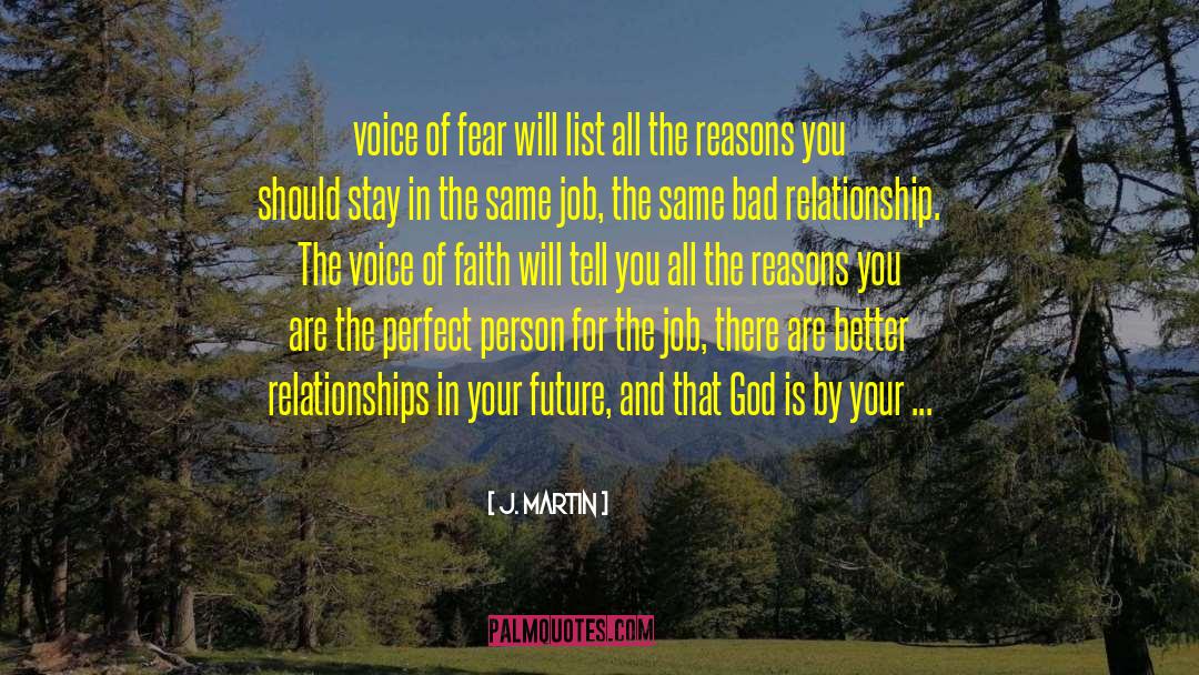 Perfect Person quotes by J. Martin