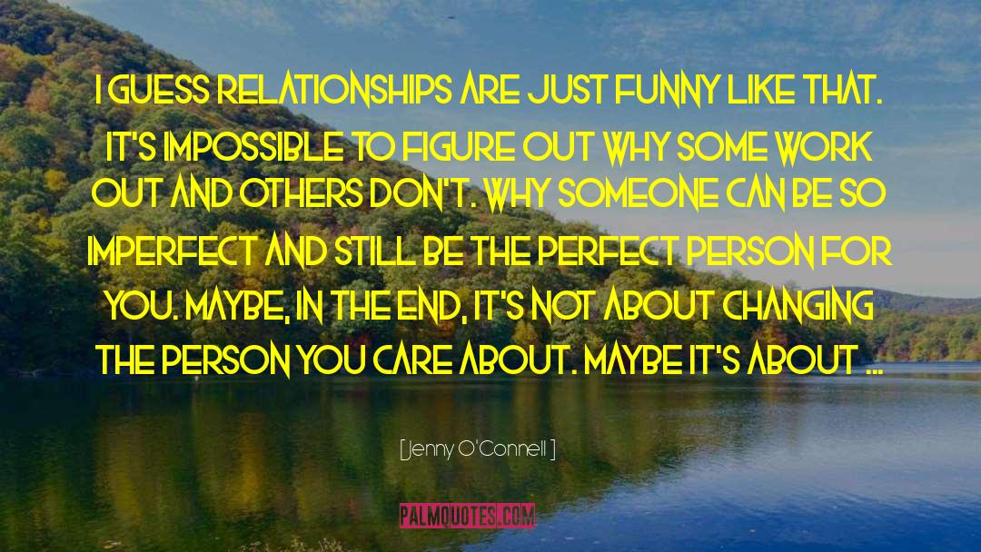 Perfect Person quotes by Jenny O'Connell