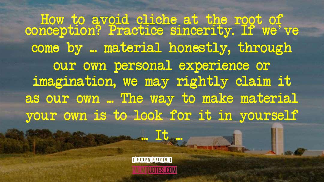 Perfect Practice quotes by Peter Selgin