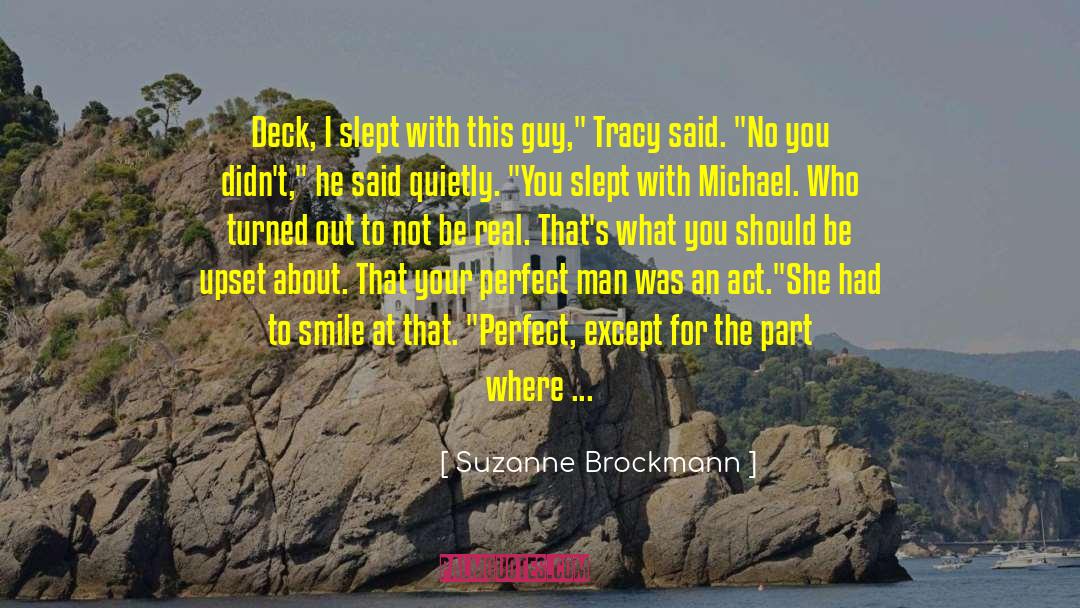 Perfect Storm quotes by Suzanne Brockmann