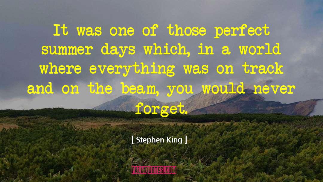 Perfect Summer quotes by Stephen King