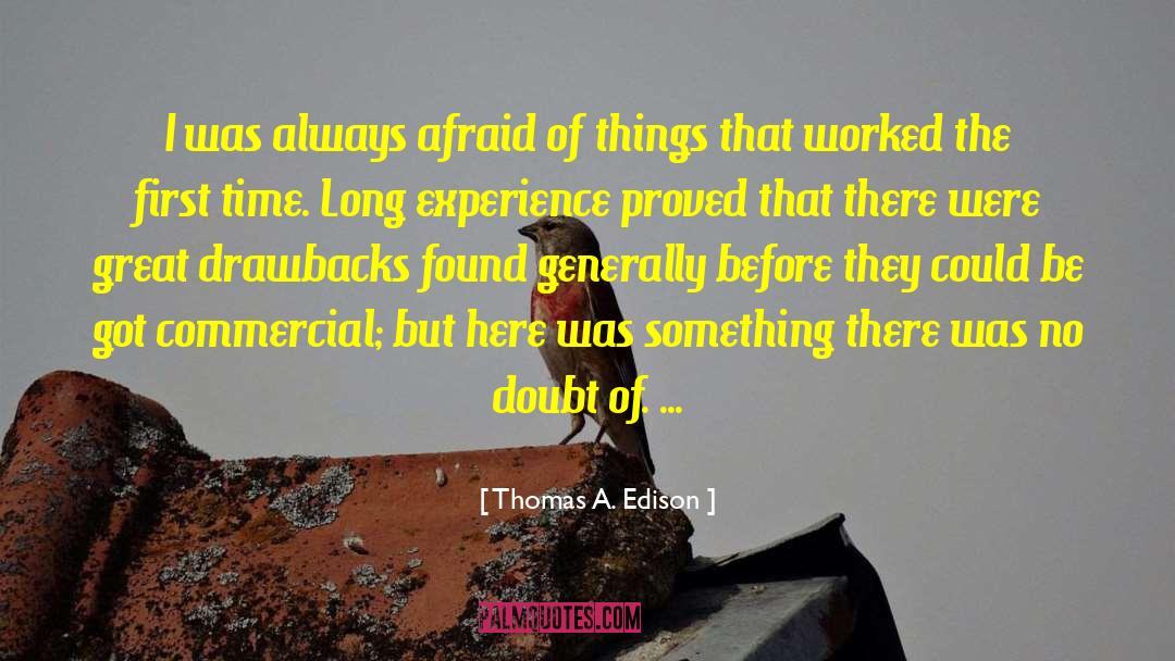 Perfect Things quotes by Thomas A. Edison