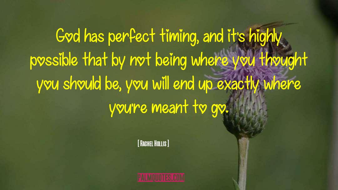 Perfect Timing quotes by Rachel Hollis