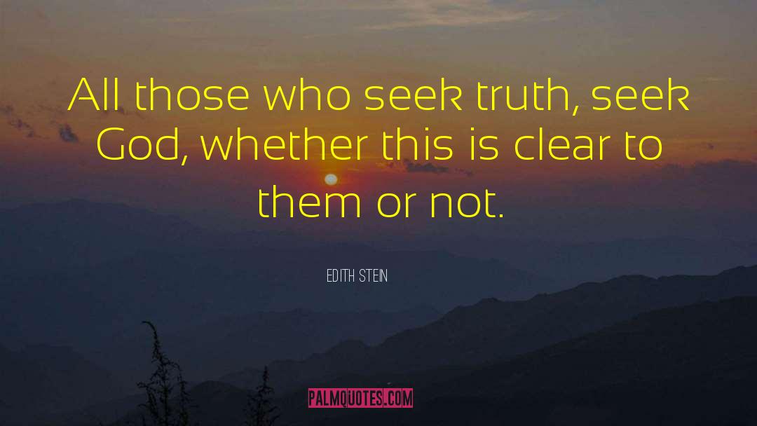 Perfect Truth quotes by Edith Stein