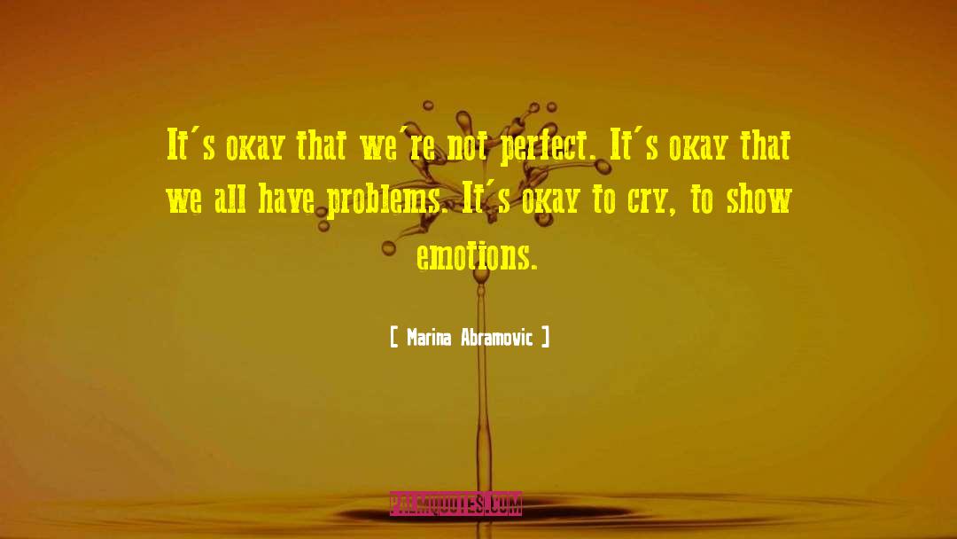 Perfect Words quotes by Marina Abramovic
