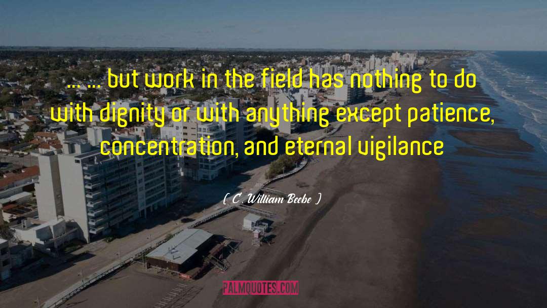 Perfect Work quotes by C. William Beebe