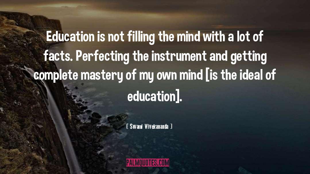 Perfecting quotes by Swami Vivekananda
