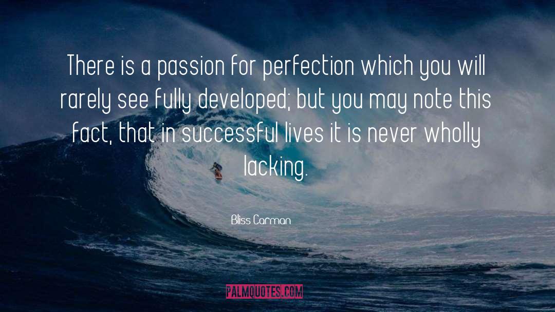 Perfection quotes by Bliss Carman
