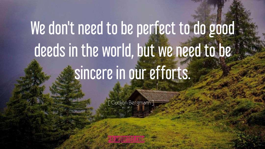 Perfectionism quotes by Gudjon Bergmann