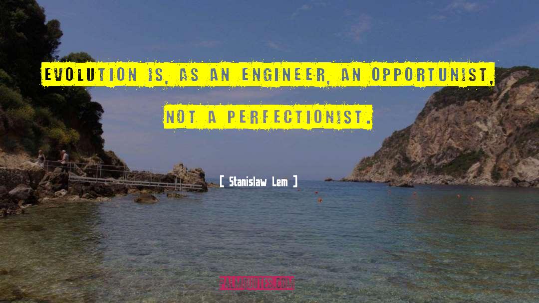 Perfectionist quotes by Stanislaw Lem