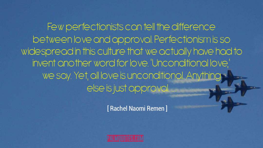 Perfectionists quotes by Rachel Naomi Remen