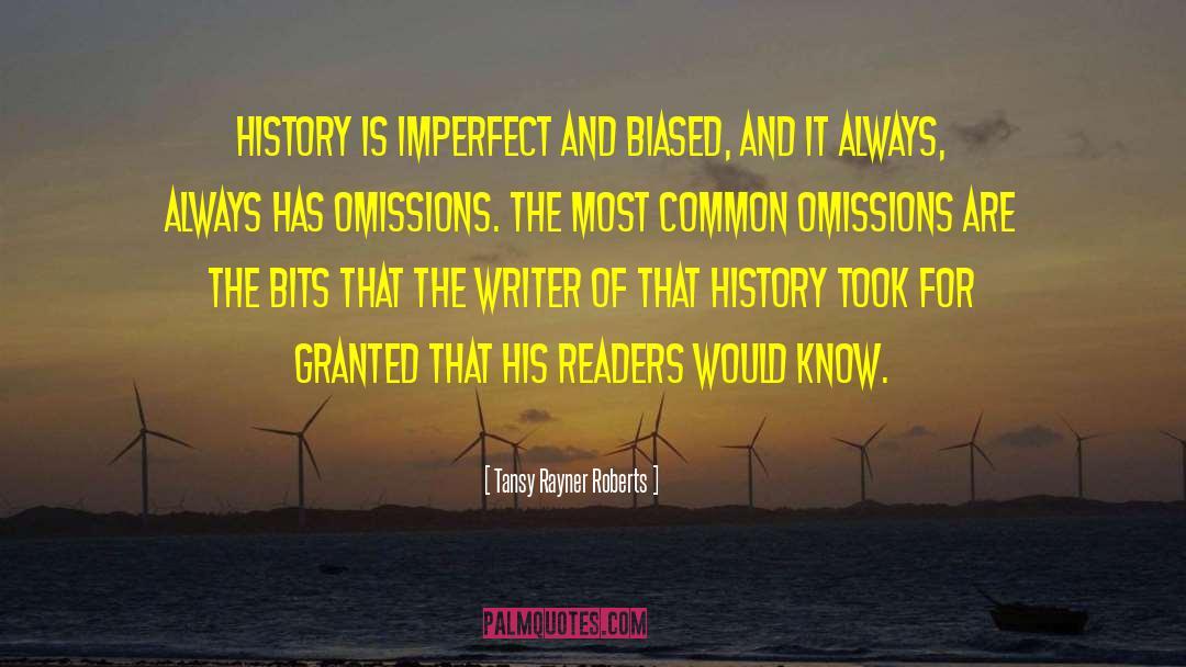 Perfectly Imperfect quotes by Tansy Rayner Roberts