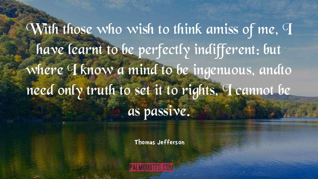 Perfectly Splendid quotes by Thomas Jefferson