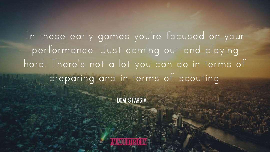 Performance Anomalies quotes by Dom Starsia