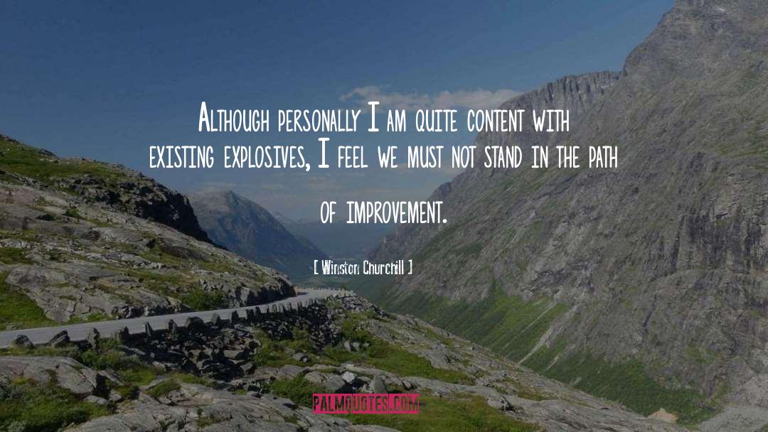 Performance Improvement quotes by Winston Churchill