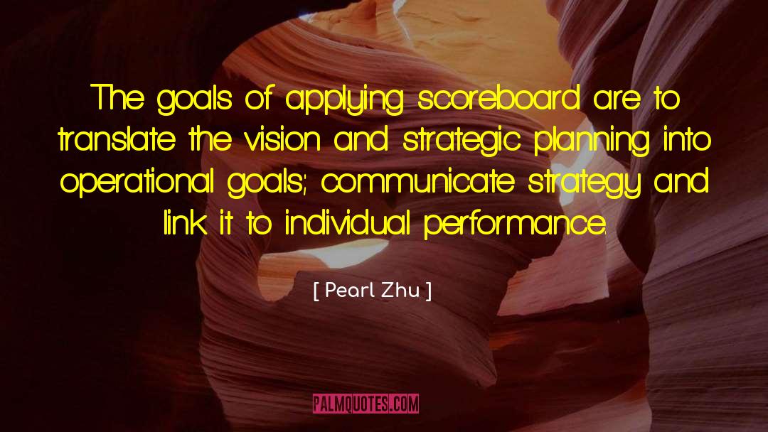 Performance Management quotes by Pearl Zhu