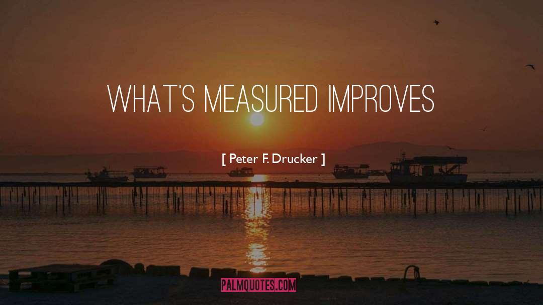 Performance Management quotes by Peter F. Drucker