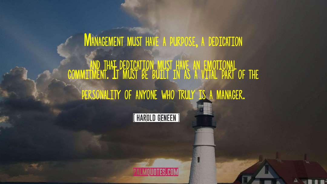 Performance Management quotes by Harold Geneen