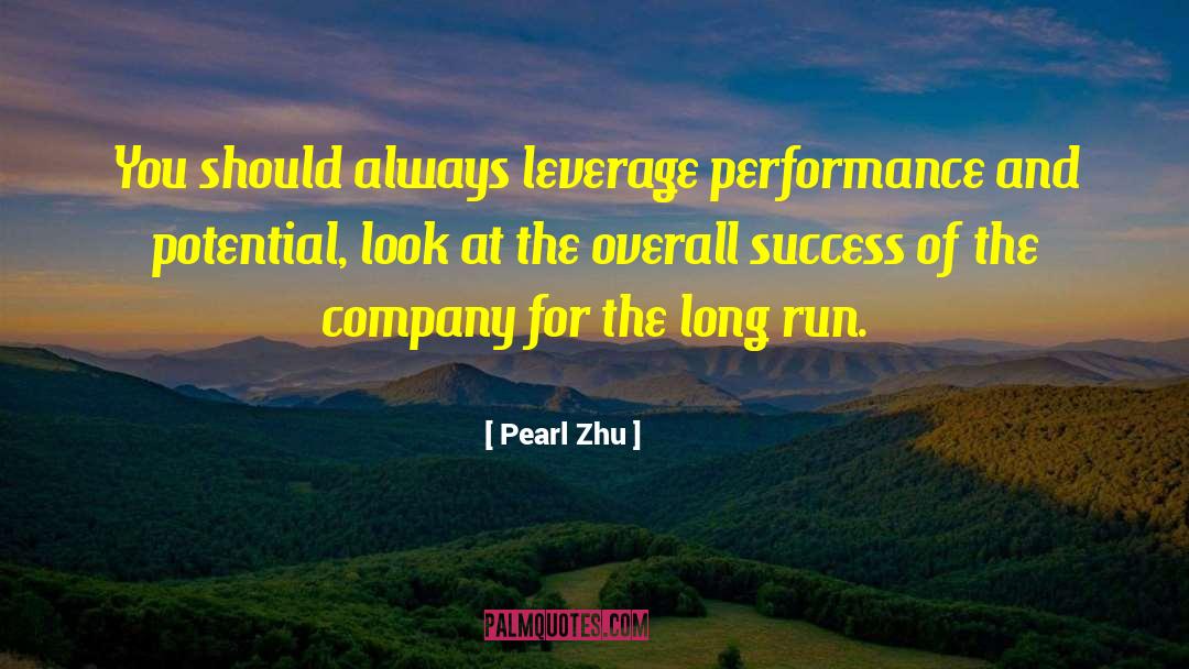 Performance Management Training quotes by Pearl Zhu