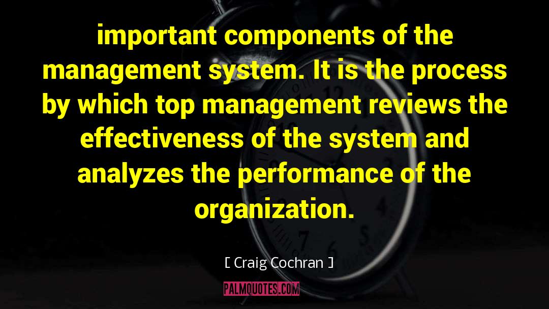 Performance Management Training quotes by Craig Cochran