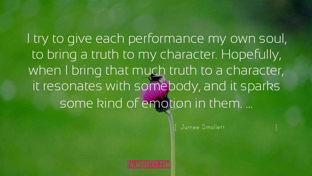 Performance quotes by Jurnee Smollett