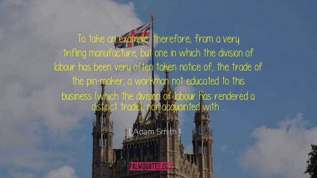 Performed quotes by Adam Smith