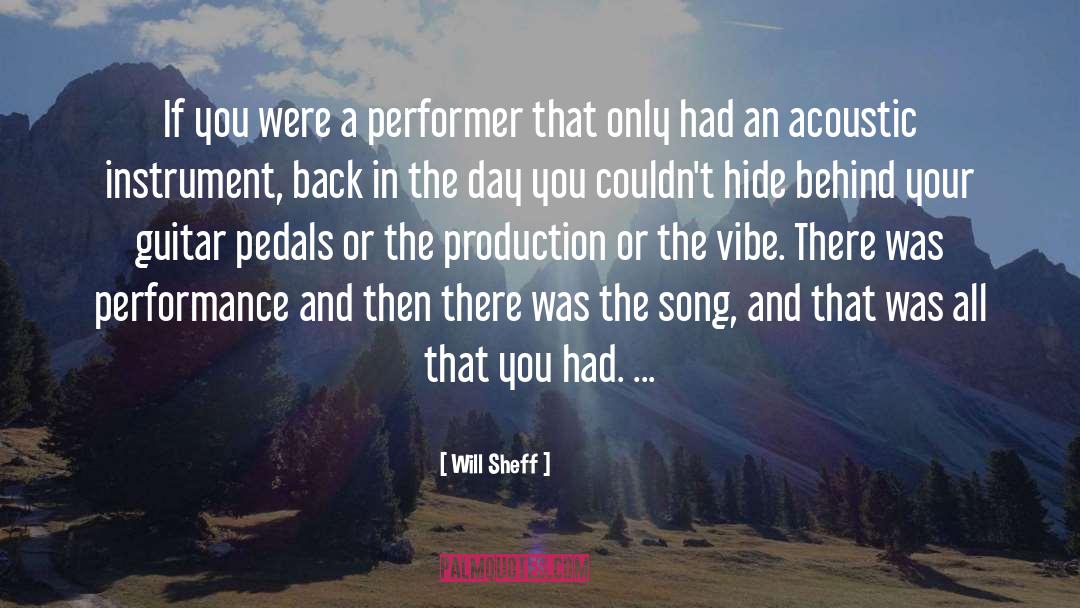 Performer quotes by Will Sheff
