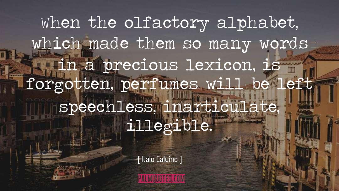 Perfumes quotes by Italo Calvino