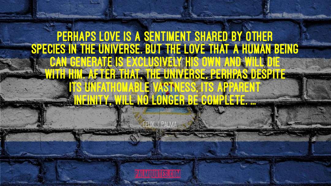 Perhaps Love quotes by Felix J. Palma