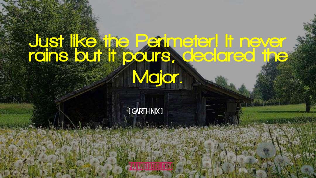 Perimeter quotes by Garth Nix