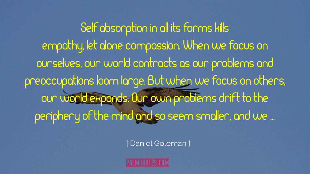 Periphery quotes by Daniel Goleman