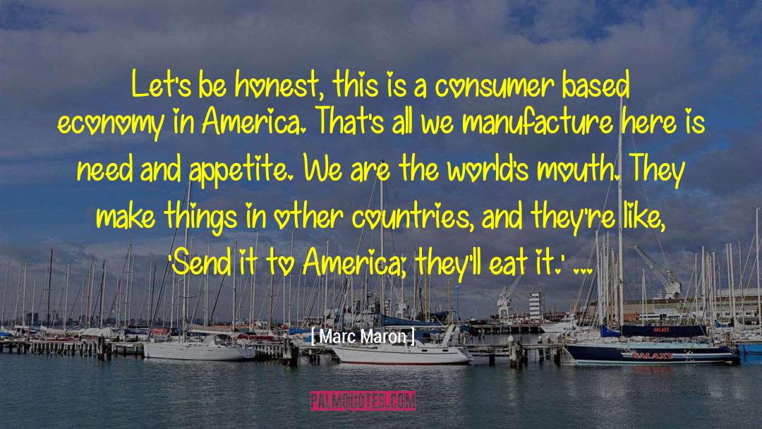 Permaculture Economy quotes by Marc Maron