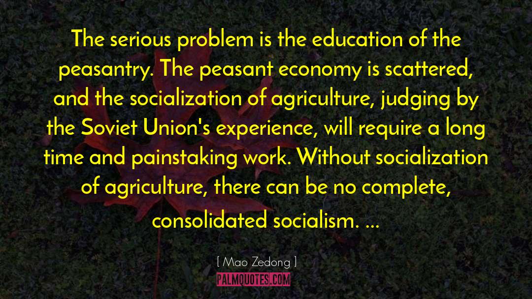 Permaculture Economy quotes by Mao Zedong