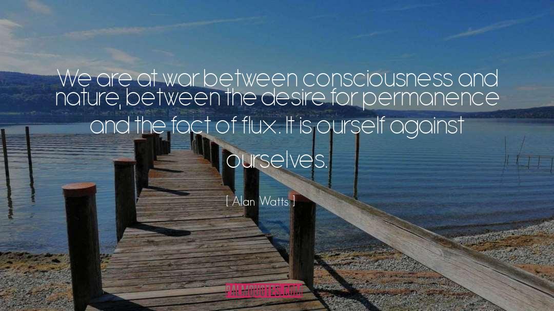 Permanence quotes by Alan Watts