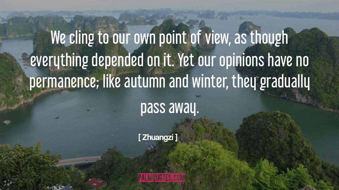 Permanence quotes by Zhuangzi