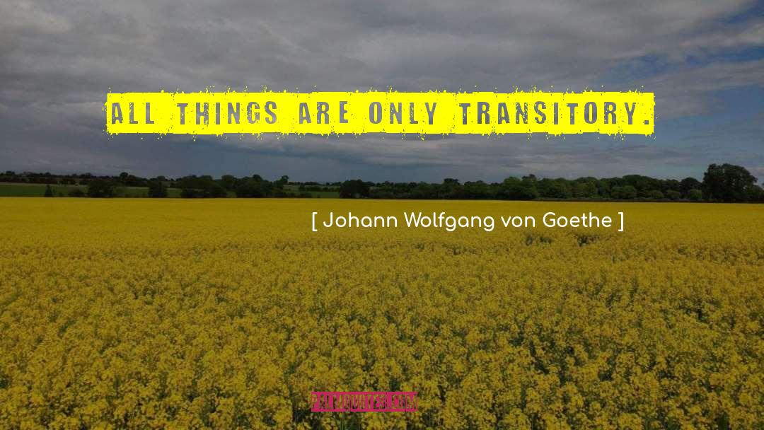 Permanent Change quotes by Johann Wolfgang Von Goethe