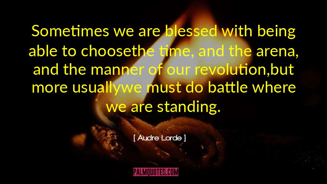 Permanent Revolution quotes by Audre Lorde